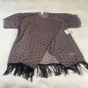 LuLaRoe Women’s Monroe Kimono/Size: L/ Color: Multi Geometric Design (NWT)